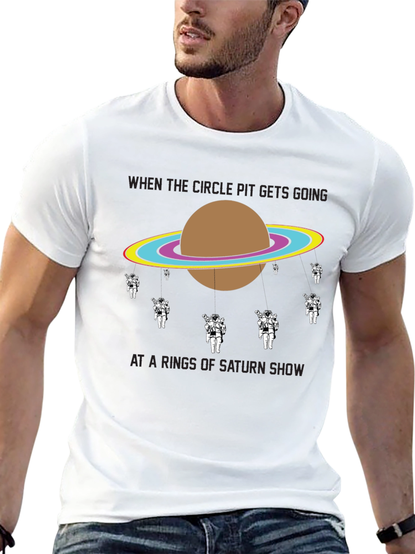 Rings of Saturn Show T-Shirt