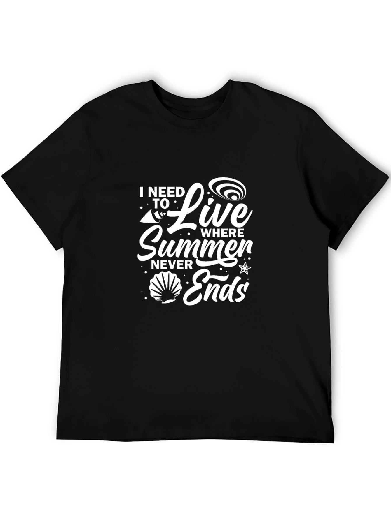 Summer Never Ends Graphic T-Shirt