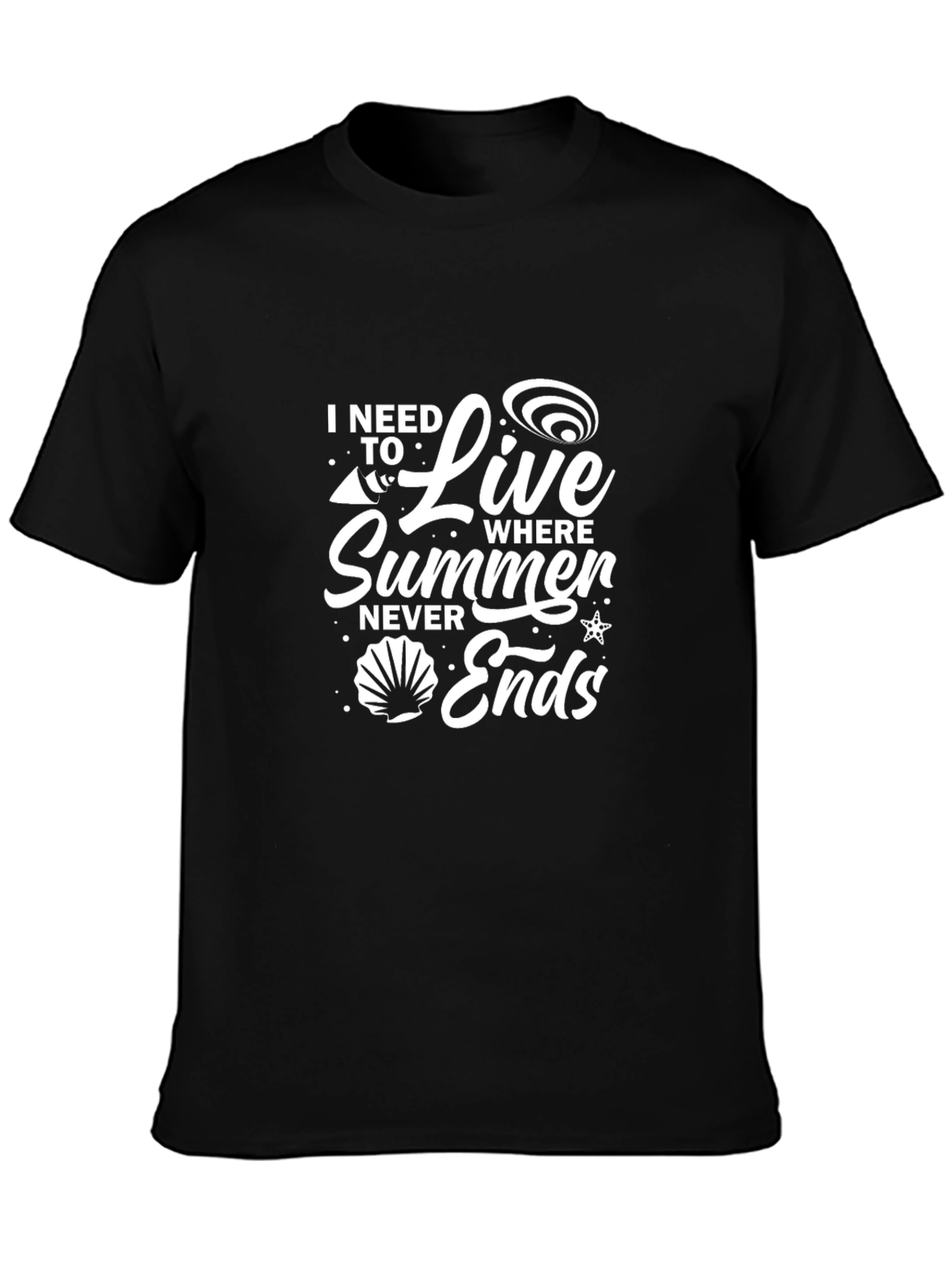 Summer Never Ends Graphic T-Shirt