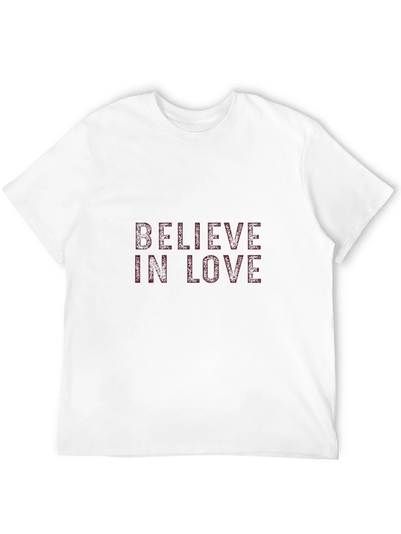 Believe In Love Black T-Shirt