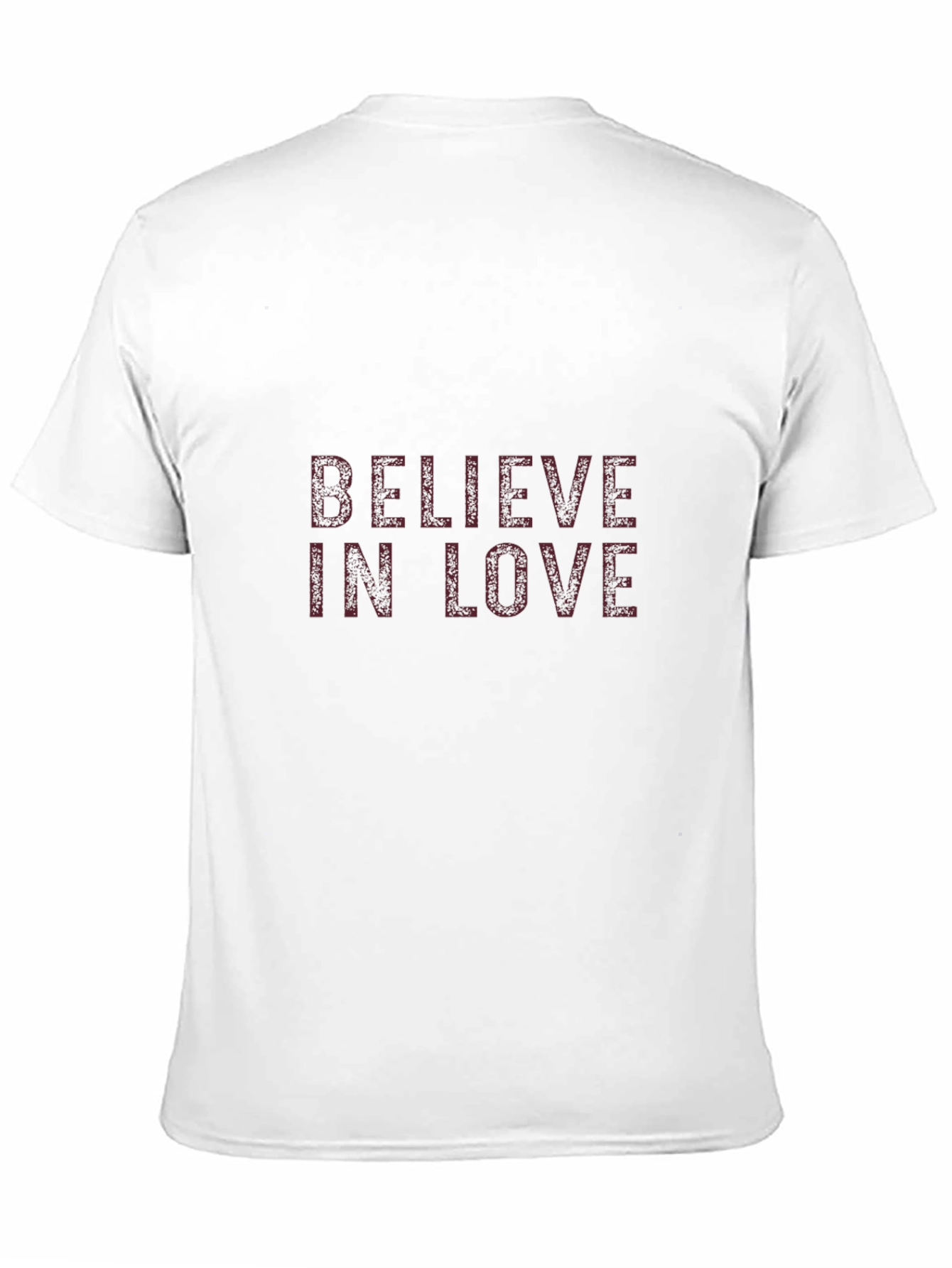 Believe In Love Black T-Shirt