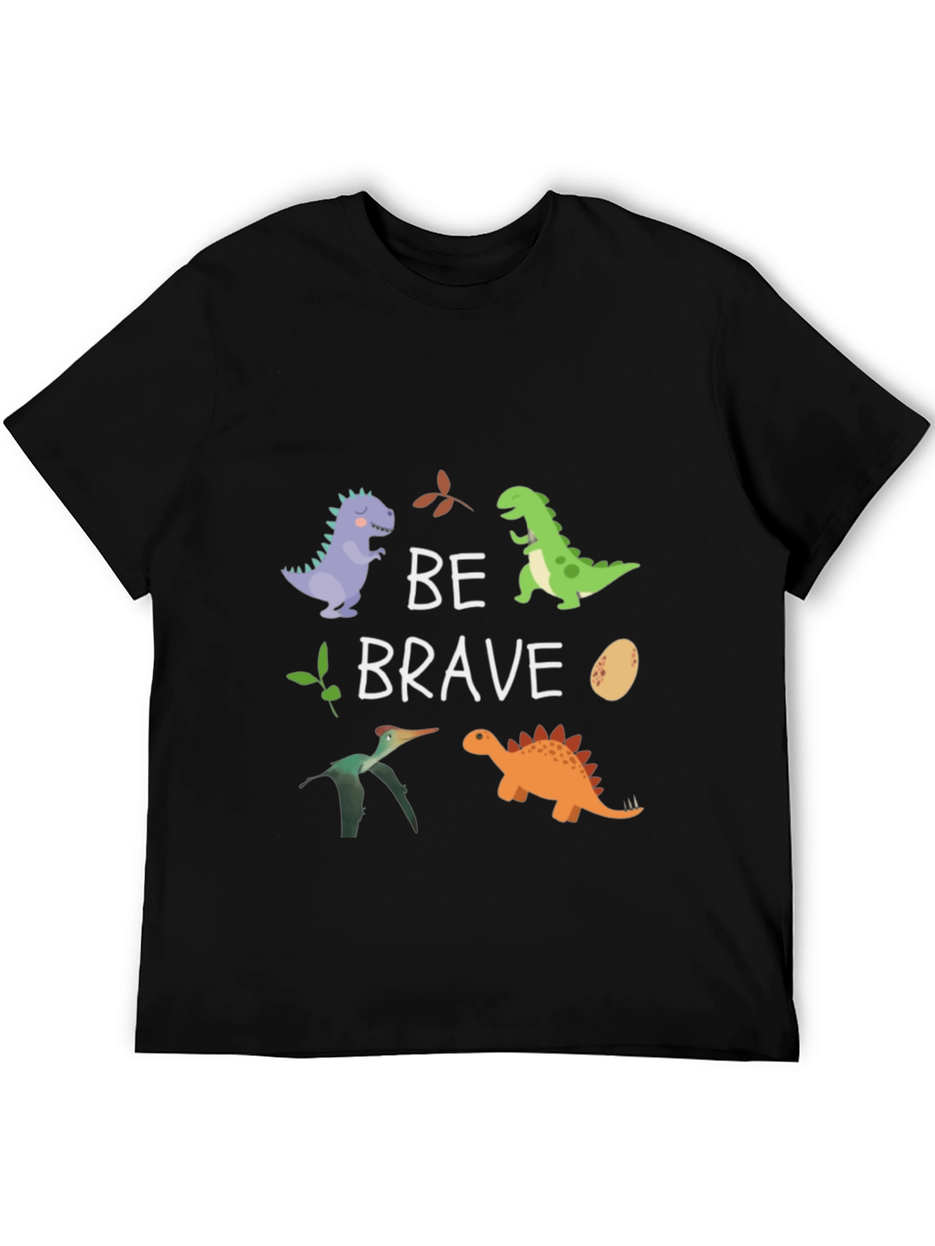 Be Brave Dinosaur Graphic Tee