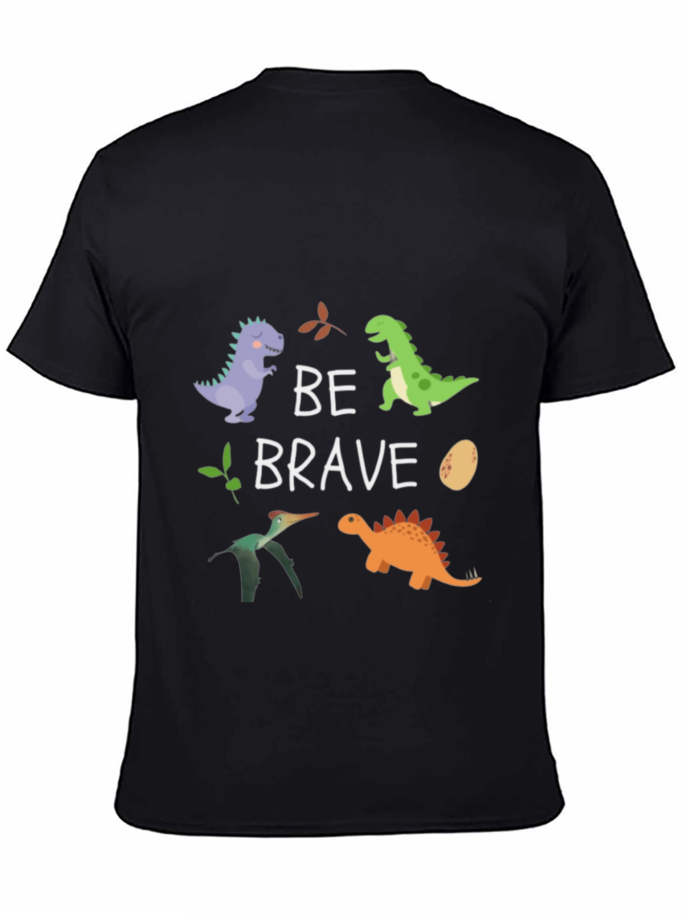 Be Brave Dinosaur Graphic Tee