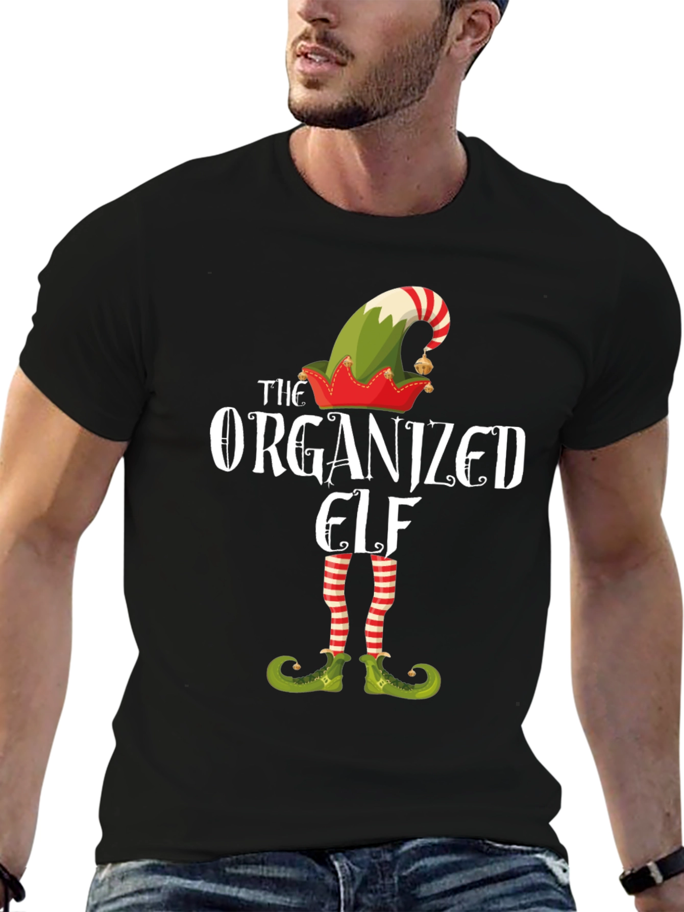 The Organized Elf Graphic T-Shirt