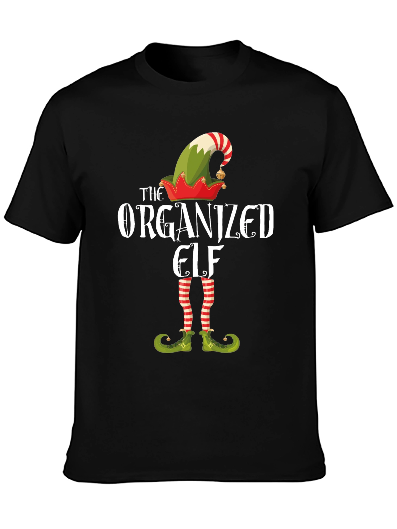 The Organized Elf Graphic T-Shirt