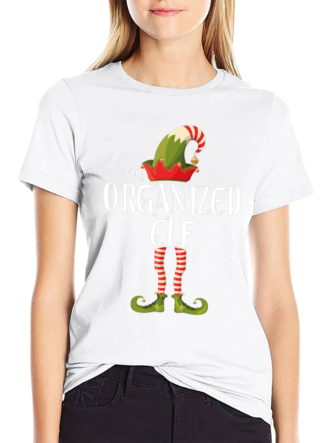 The Organized Elf Graphic T-Shirt