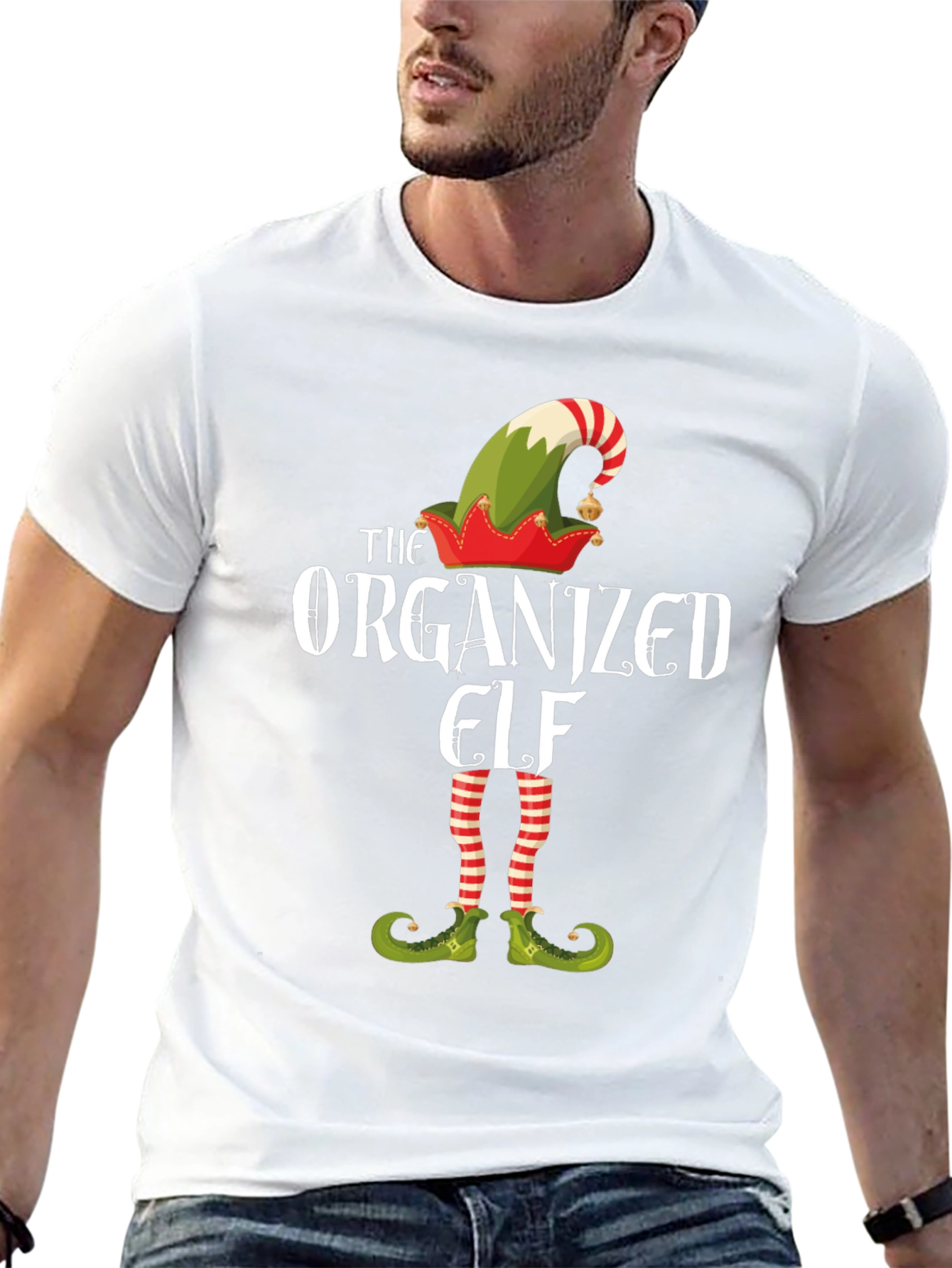 The Organized Elf Graphic T-Shirt