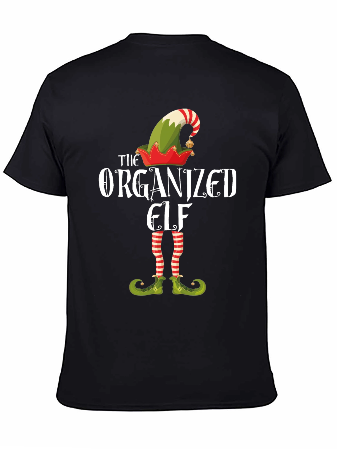 The Organized Elf Graphic T-Shirt