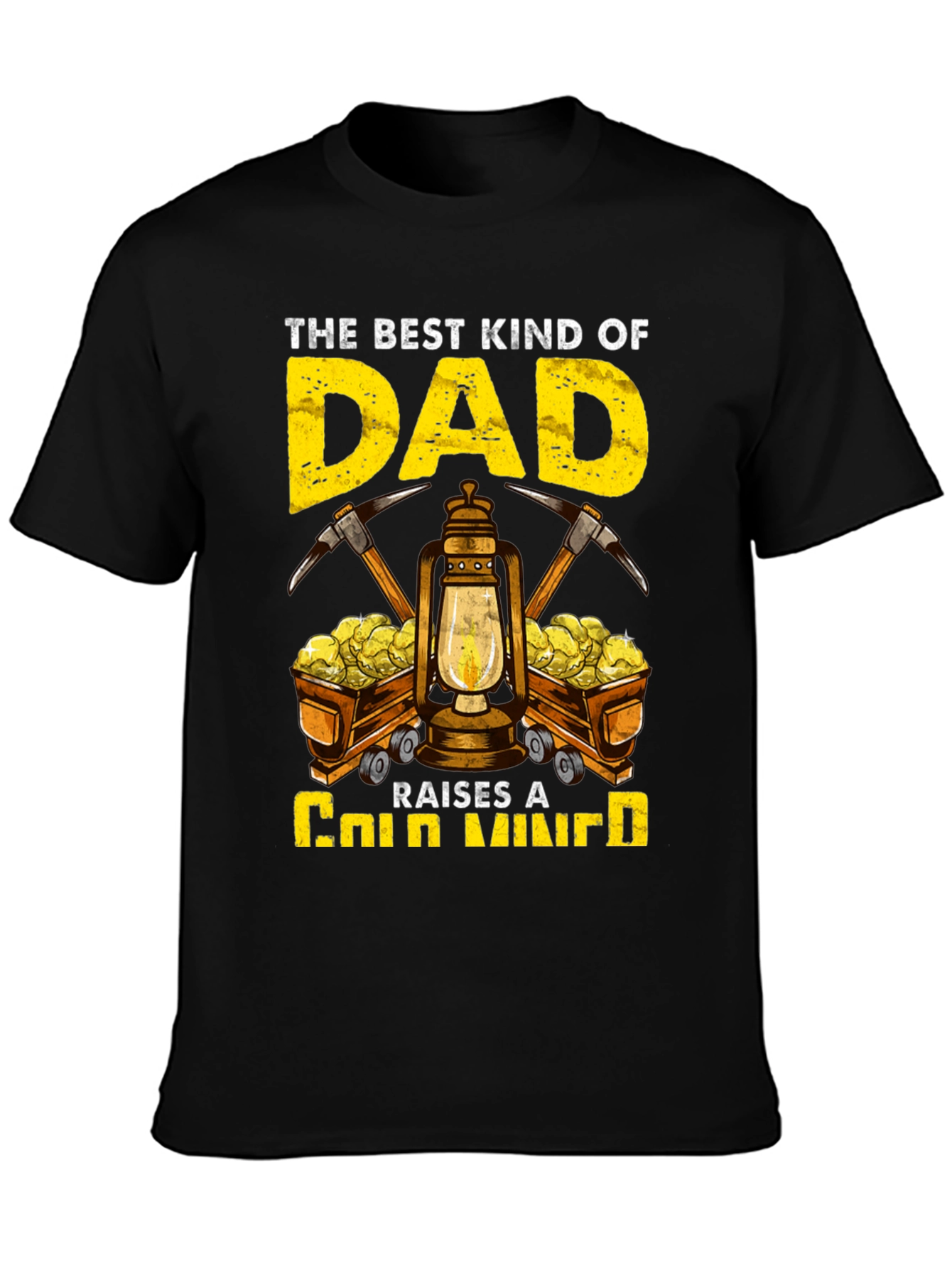 Best Dad Gold Miner T-Shirt