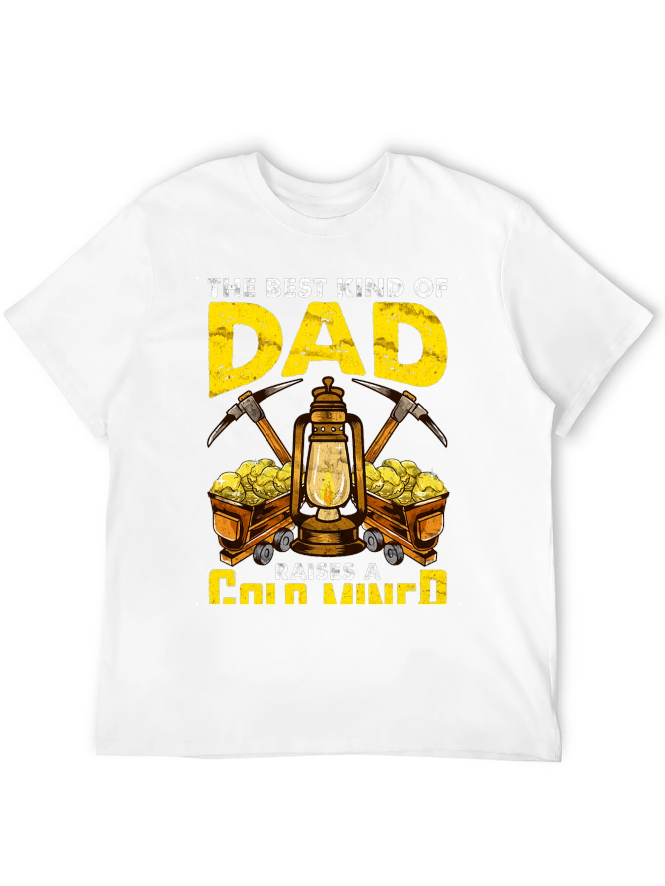 Best Dad Gold Miner T-Shirt
