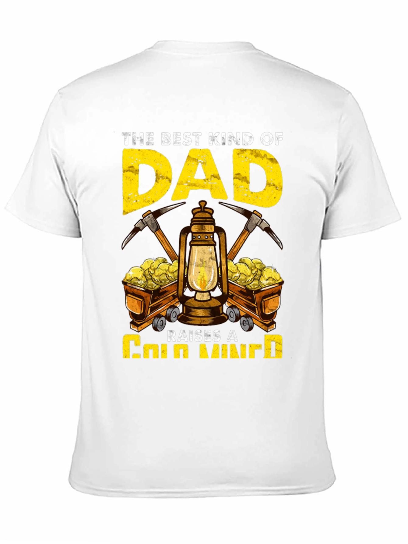 Best Dad Gold Miner T-Shirt