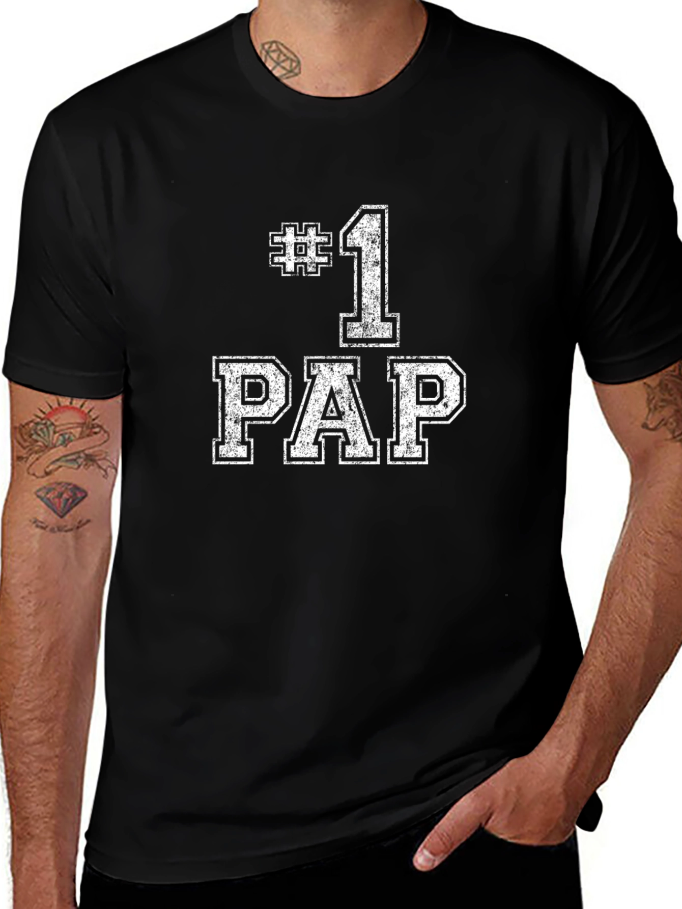 #1 PAP T-Shirt - Best Grandpa Ever!