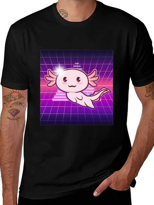 Retro Axolotl T-Shirt