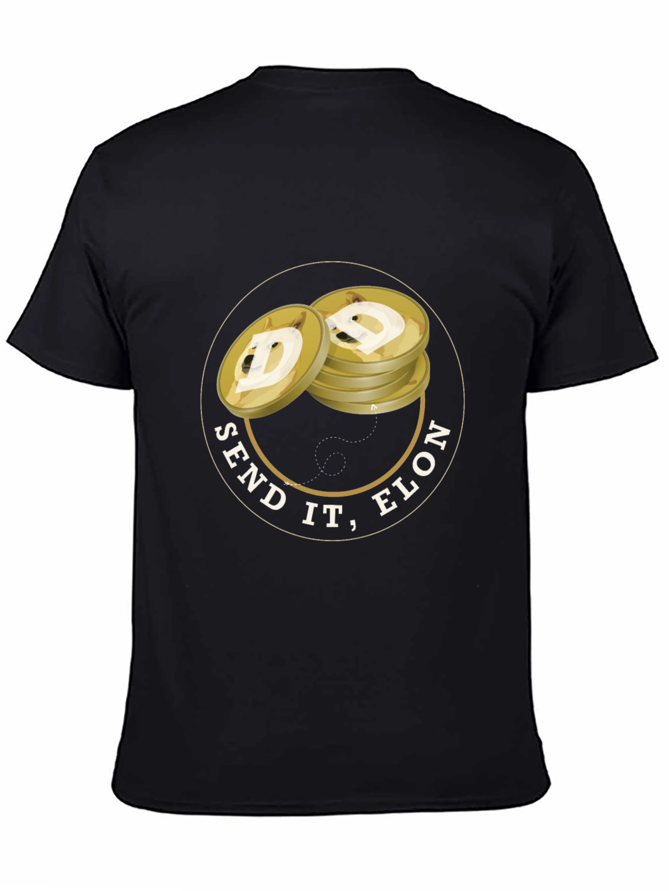 Send It Elon Dogecoin T-Shirt - Crypto Tee