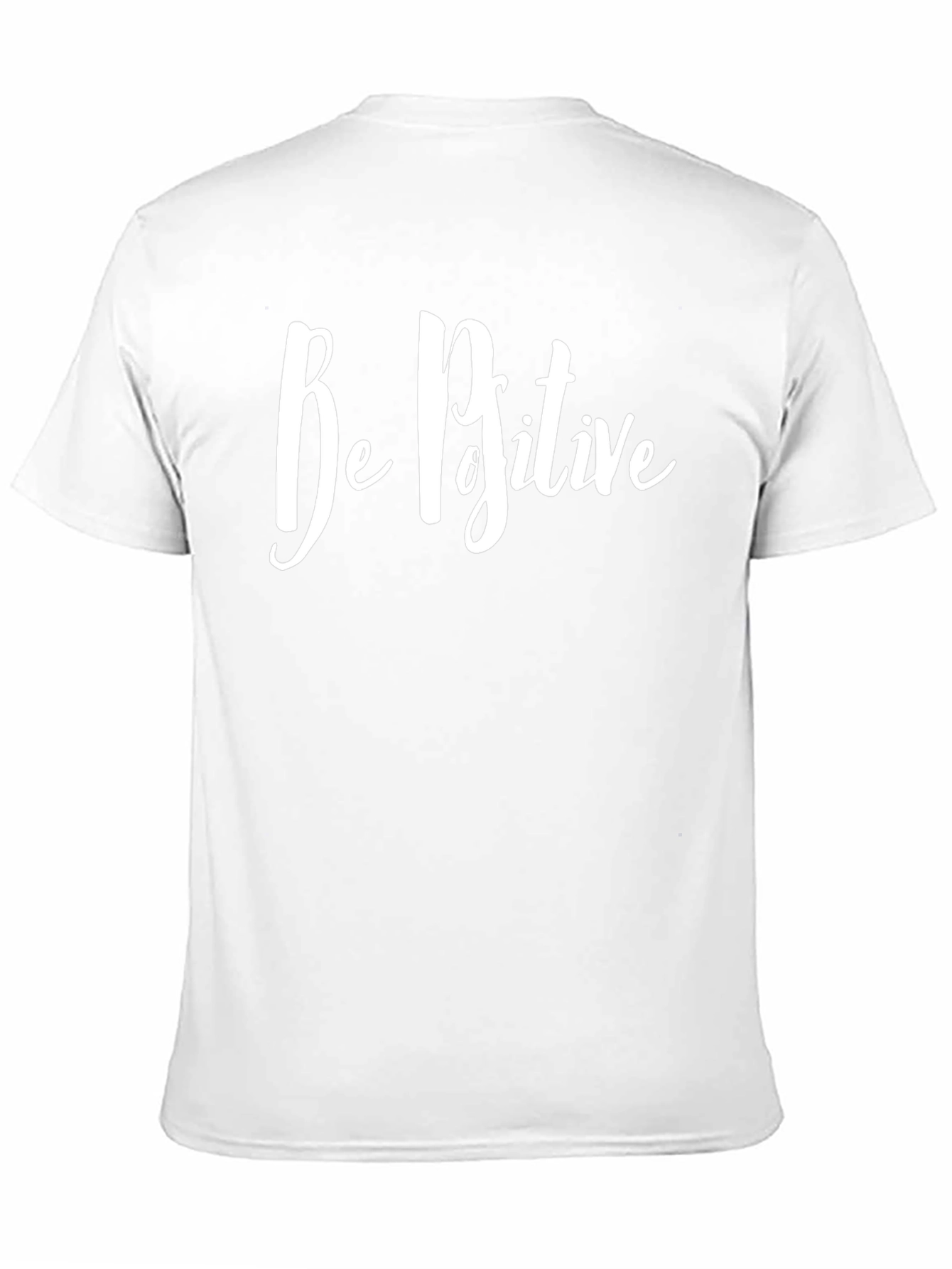 Be Positive Graphic Tee - Mens Casual Shirt
