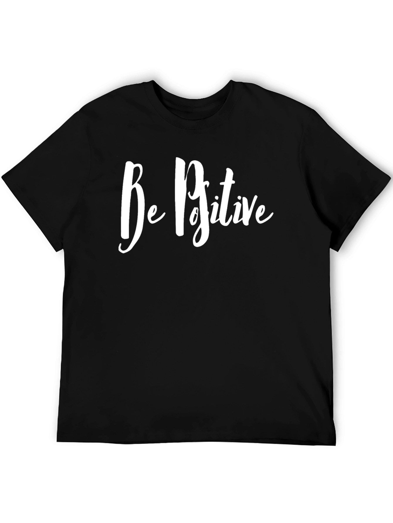 Be Positive Graphic Tee - Mens Casual Shirt