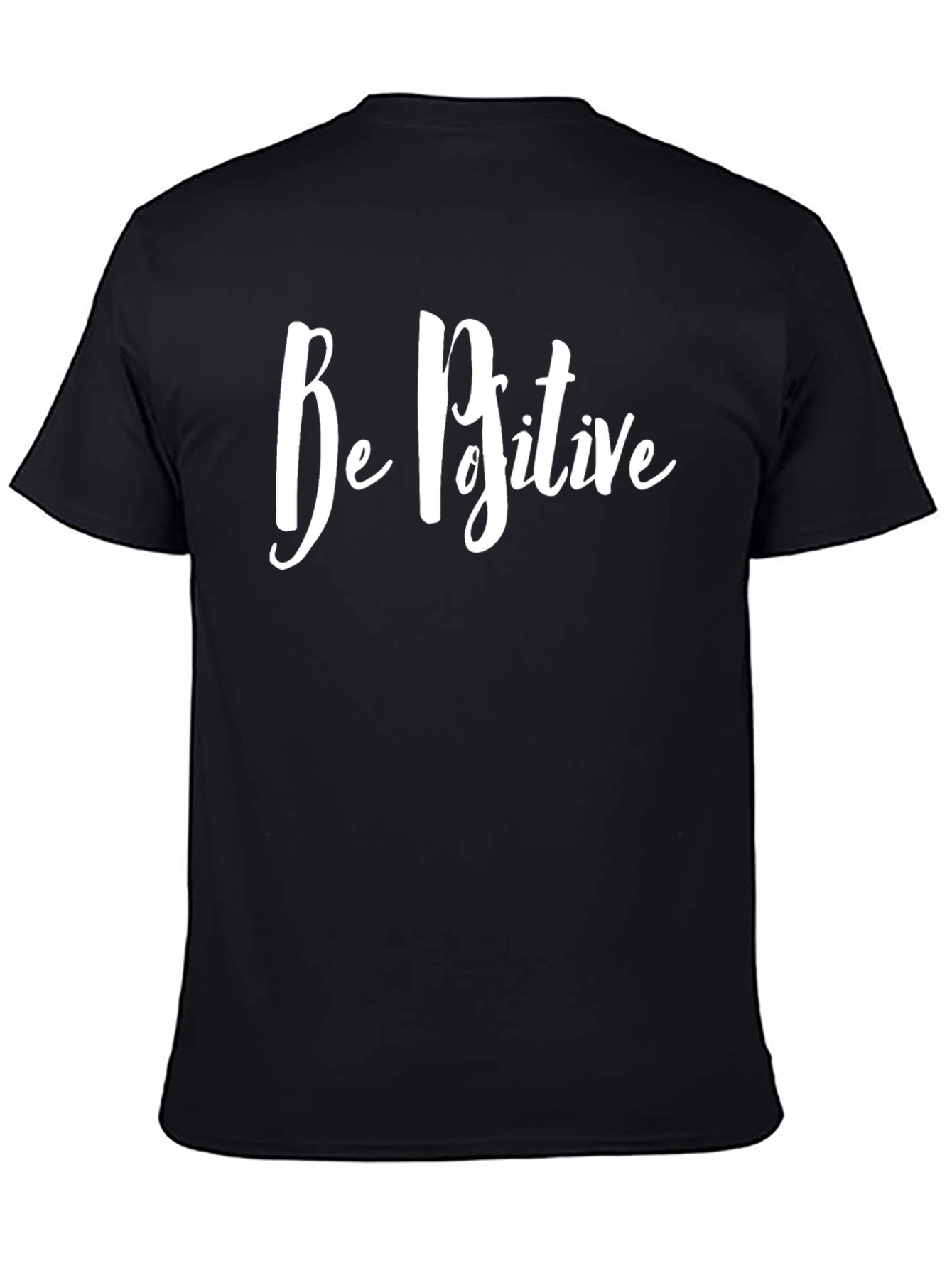 Be Positive Graphic Tee - Mens Casual Shirt
