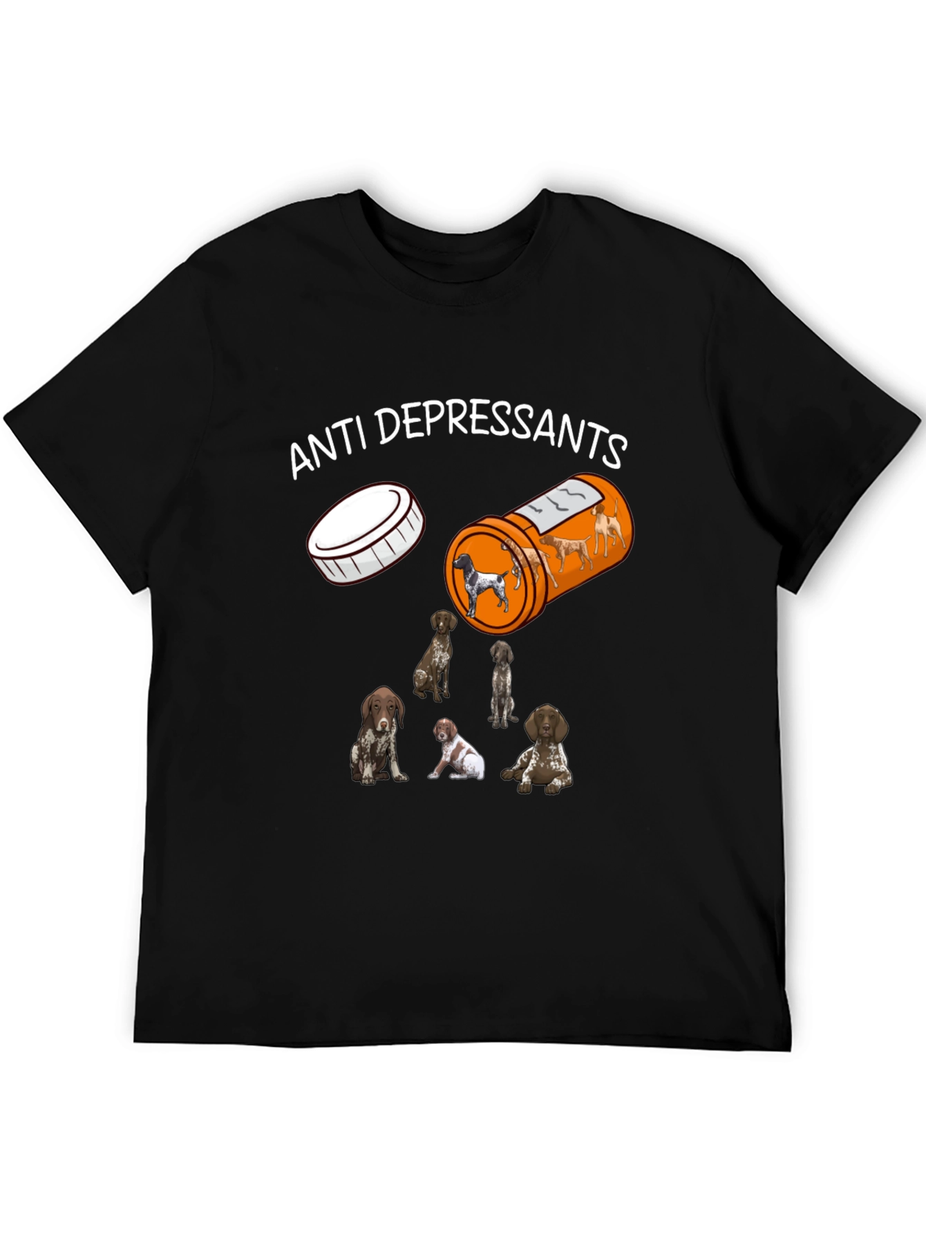 Anti-Depressant Dog Breed T-Shirt
