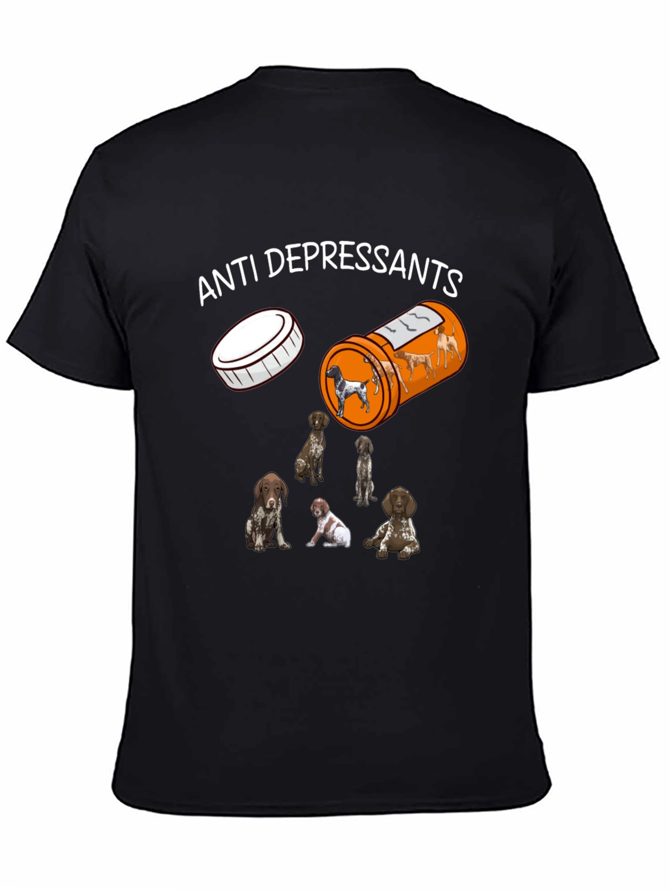 Anti-Depressant Dog Breed T-Shirt