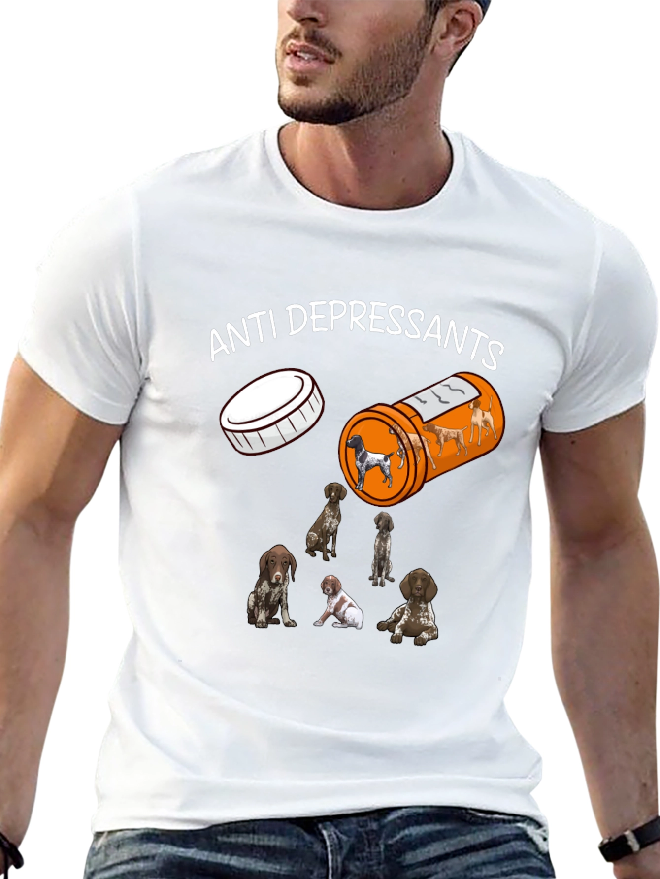 Anti-Depressant Dog Breed T-Shirt