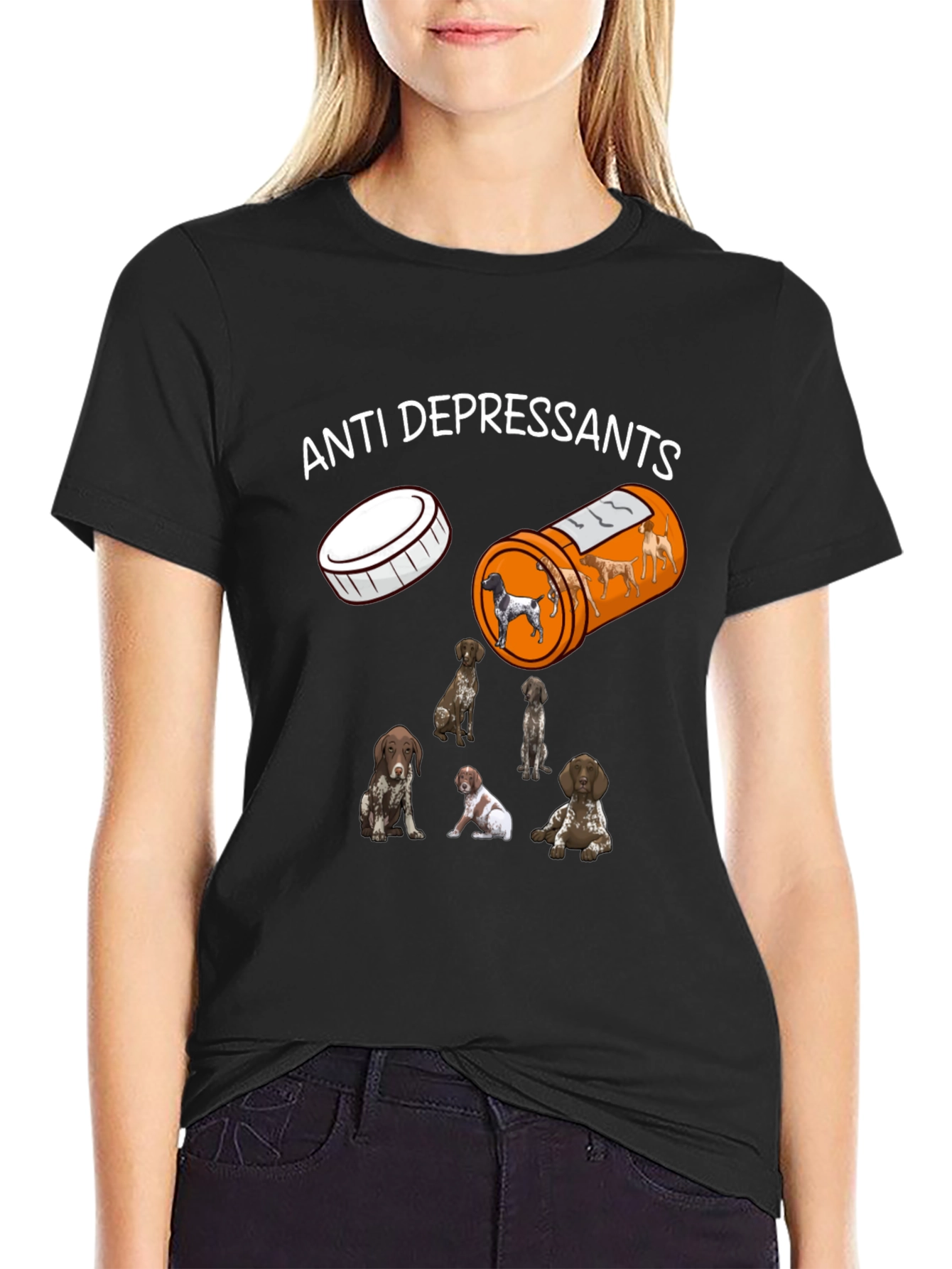 Anti-Depressant Dog Breed T-Shirt