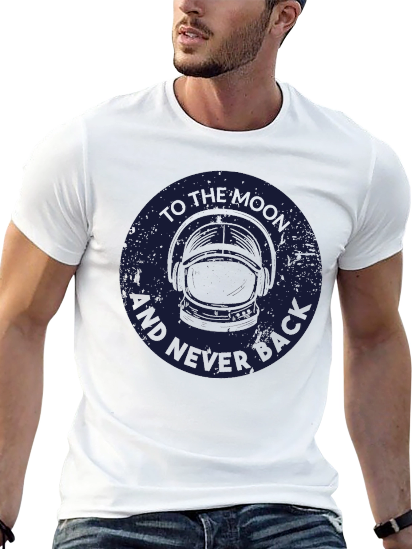 To the Moon and Never Back T-Shirt