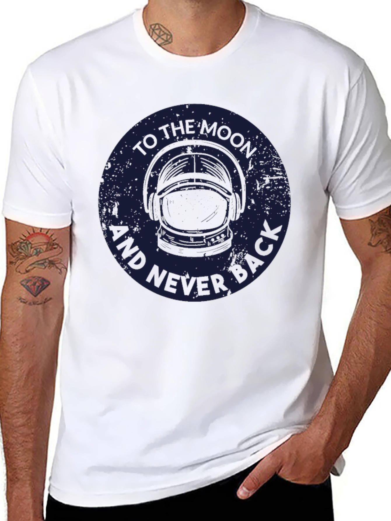 To the Moon and Never Back T-Shirt