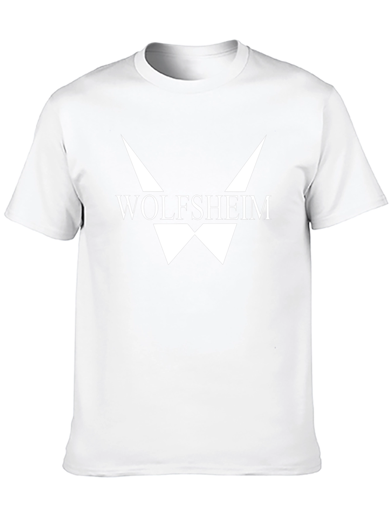 Wolfsheim Graphic Tee - Black Cotton T-Shirt