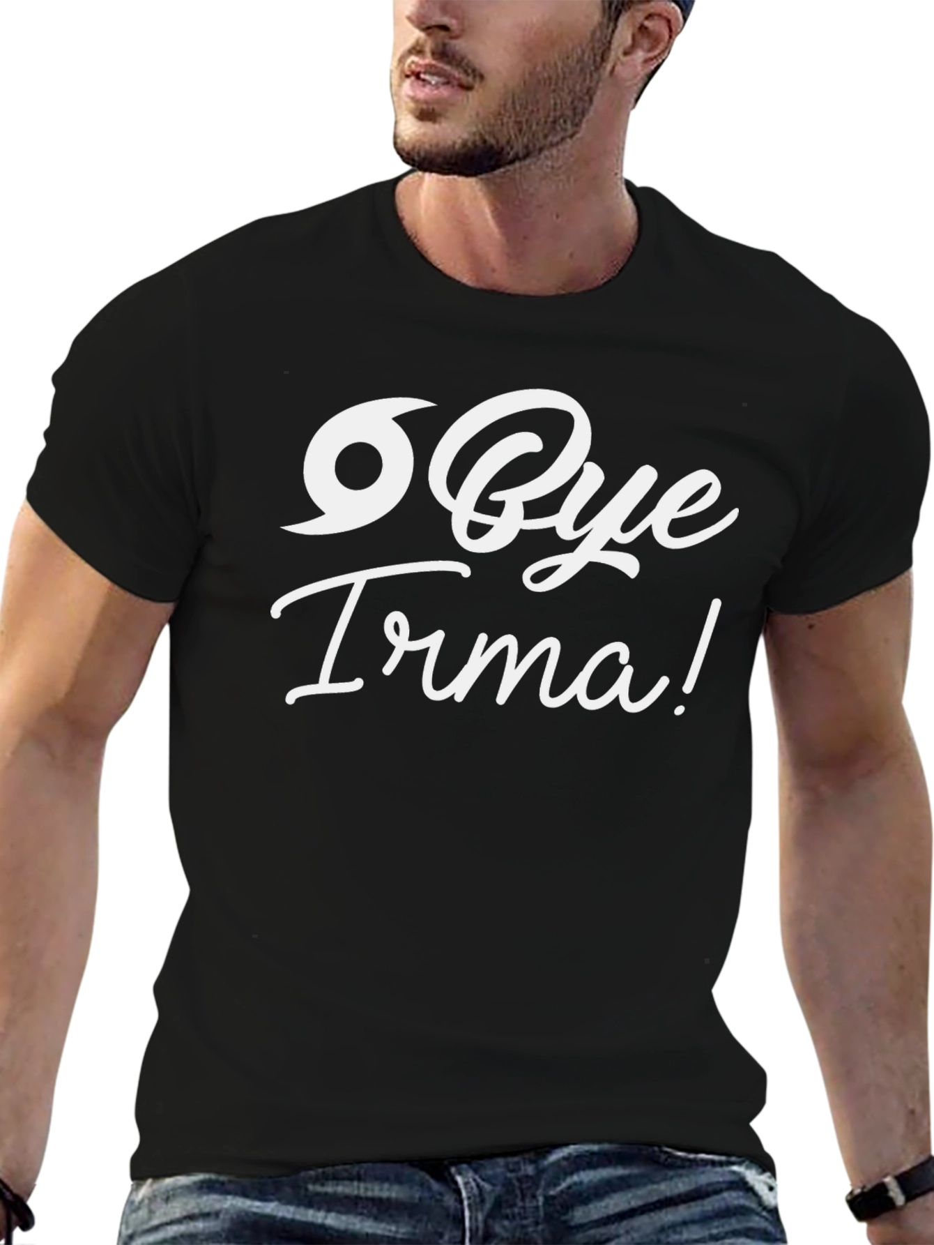 Bye Irma! Novelty Graphic T-Shirt