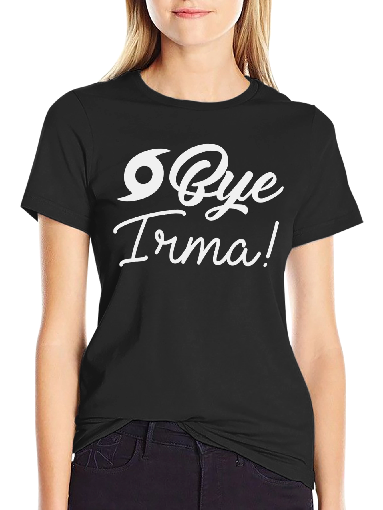 Bye Irma! Novelty Graphic T-Shirt