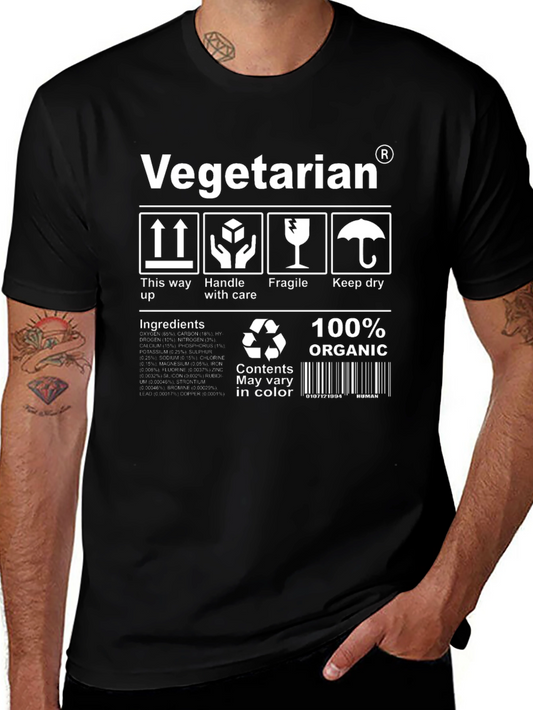 Vegetarian Organic T-Shirt