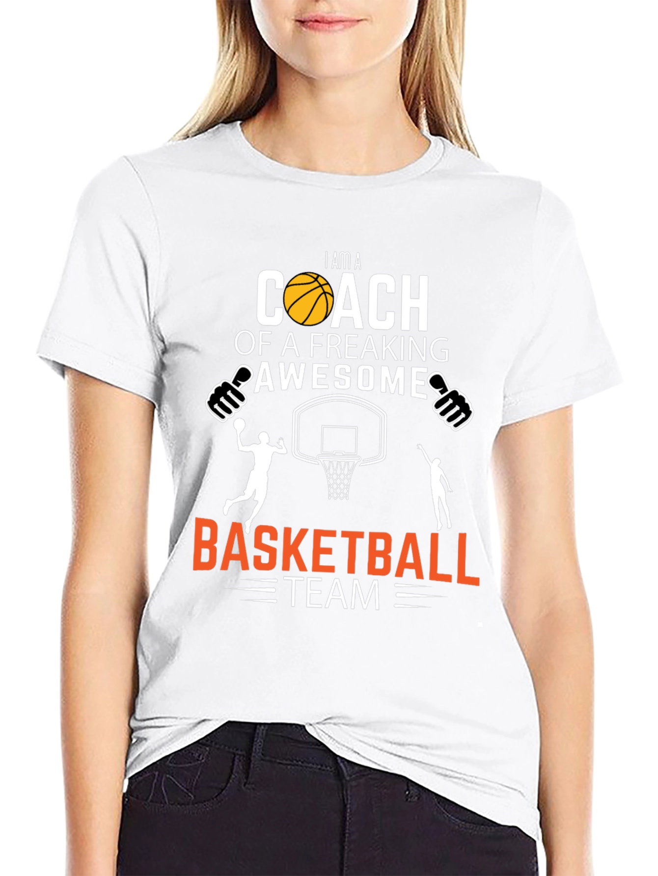 Basketball Coach T-Shirt - Awesome Team Design