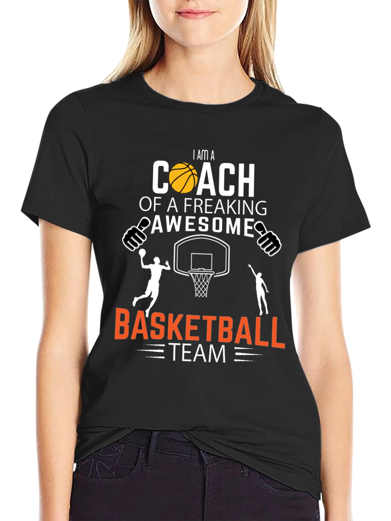 Basketball Coach T-Shirt - Awesome Team Design