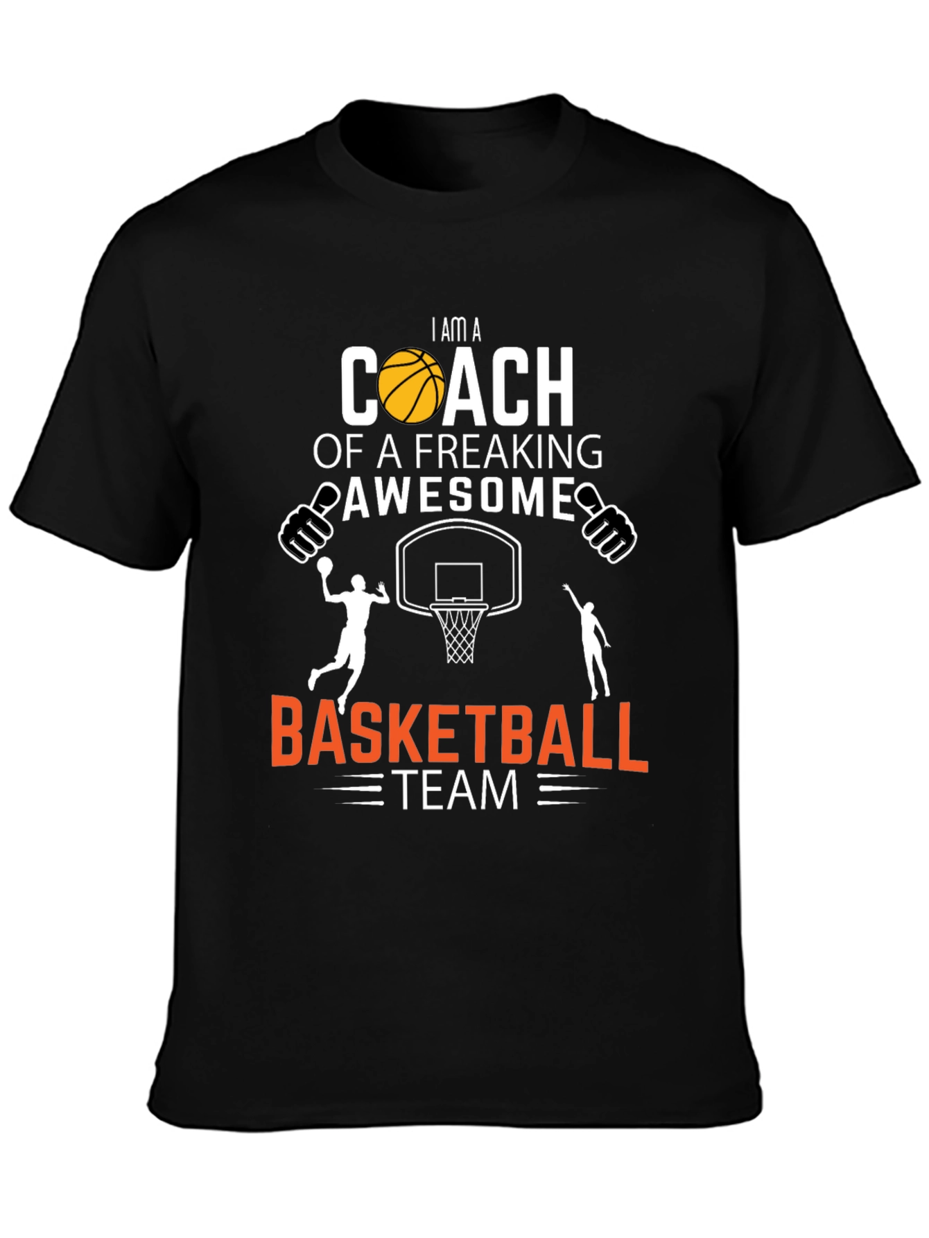Basketball Coach T-Shirt - Awesome Team Design