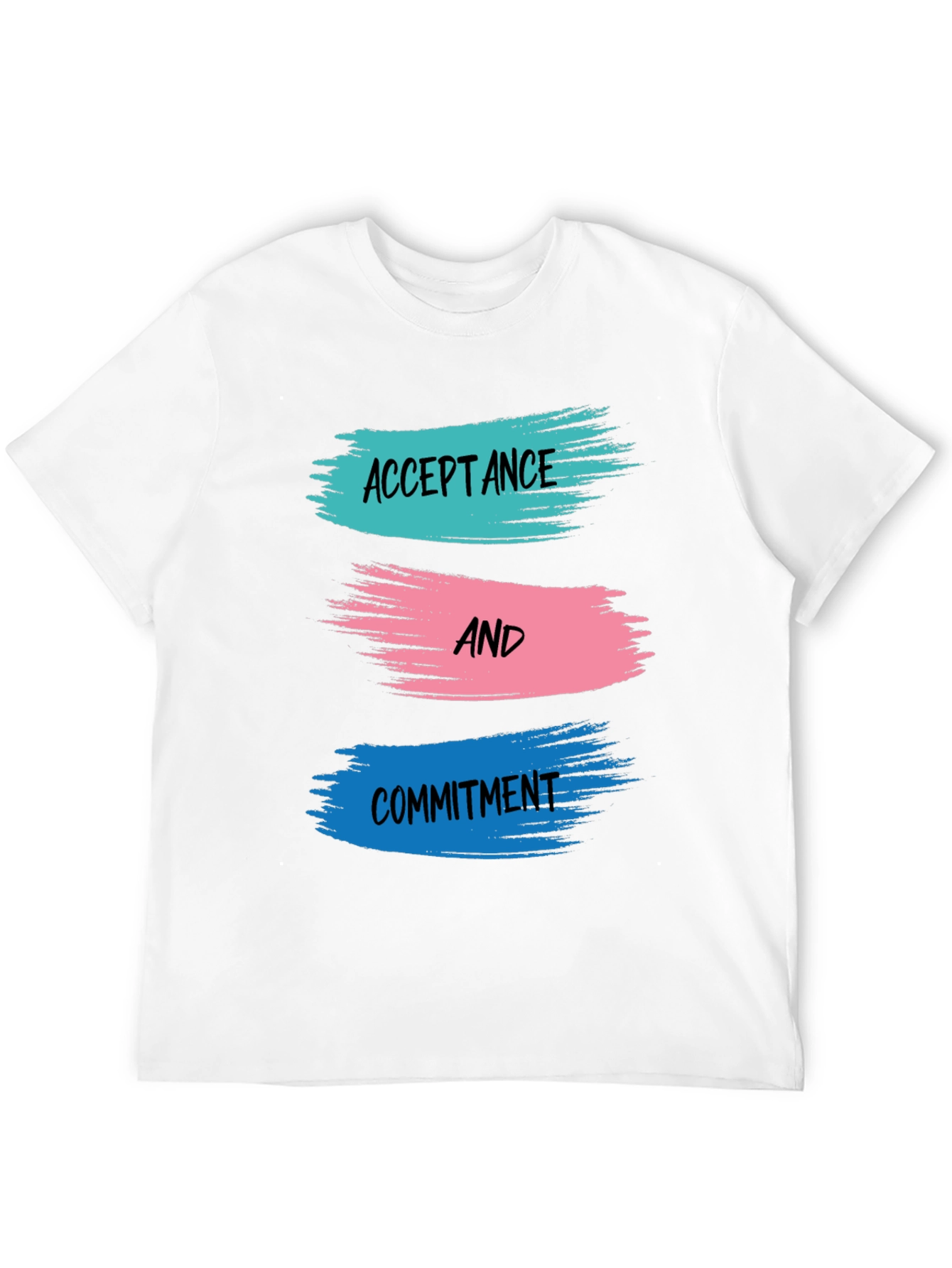 Acceptance and Commitment T-Shirt - Black