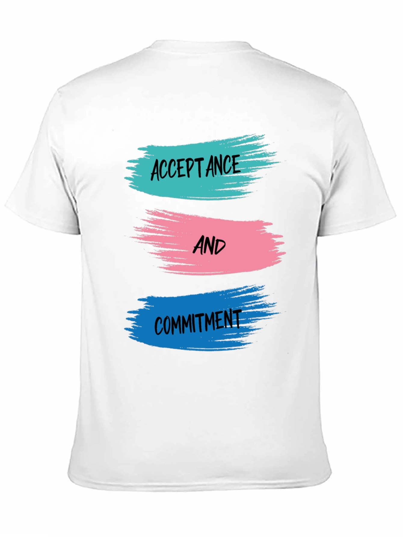 Acceptance and Commitment T-Shirt - Black