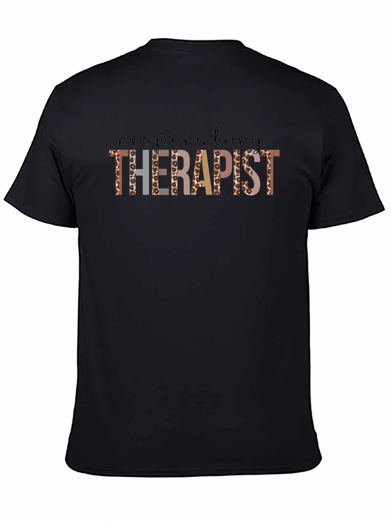 Respiratory Therapist T-Shirt Leopard Print