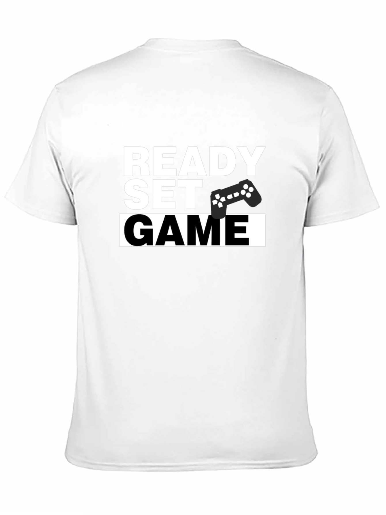 Ready Set Game Black T-Shirt