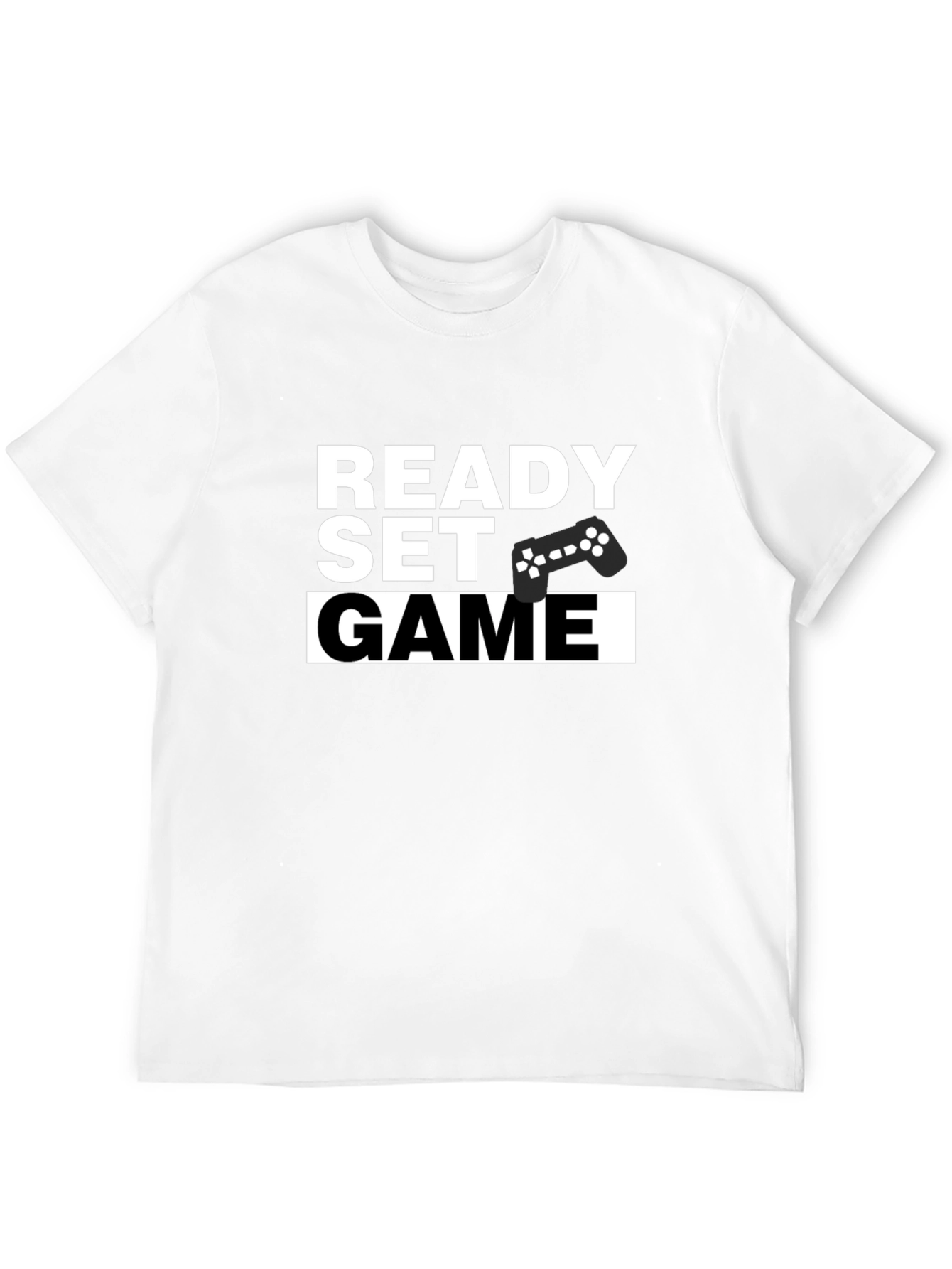 Ready Set Game Black T-Shirt