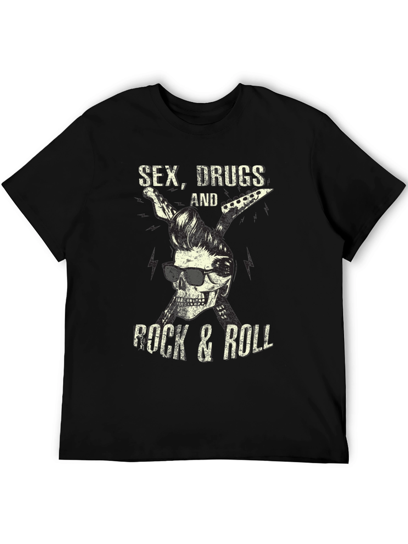 Sex Drugs & Rock n Roll Graphic T-Shirt