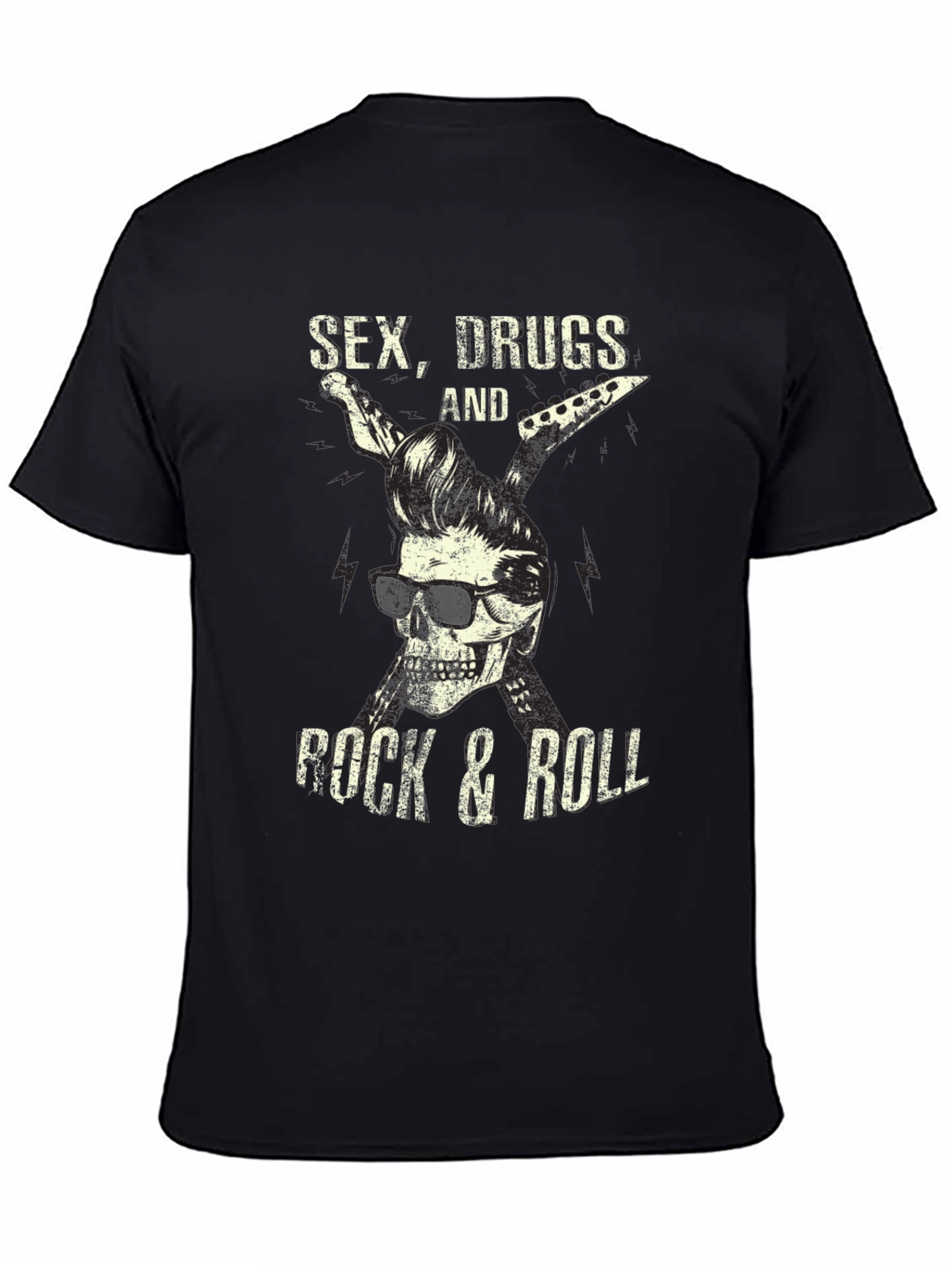 Sex Drugs & Rock n Roll Graphic T-Shirt