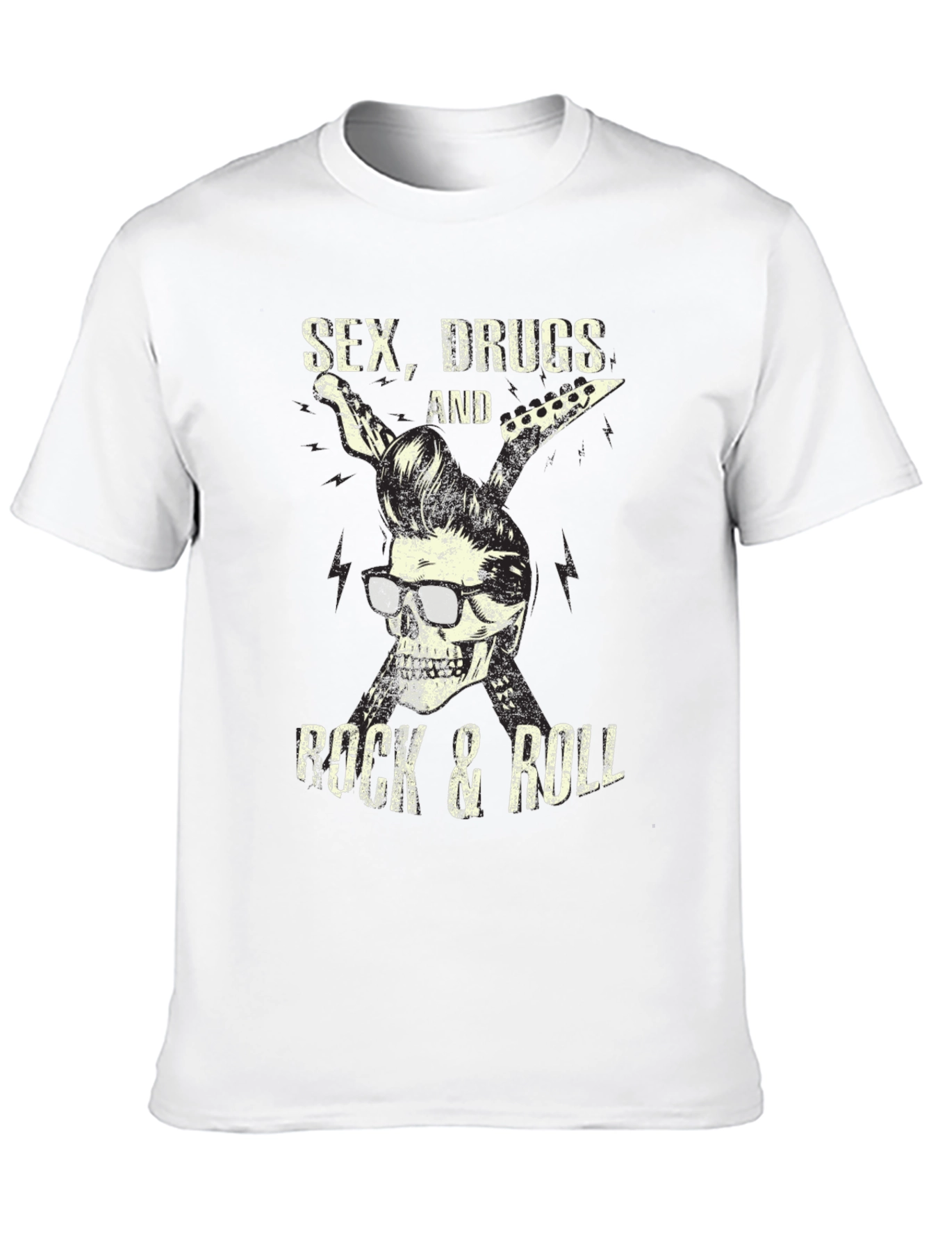 Sex Drugs & Rock n Roll Graphic T-Shirt