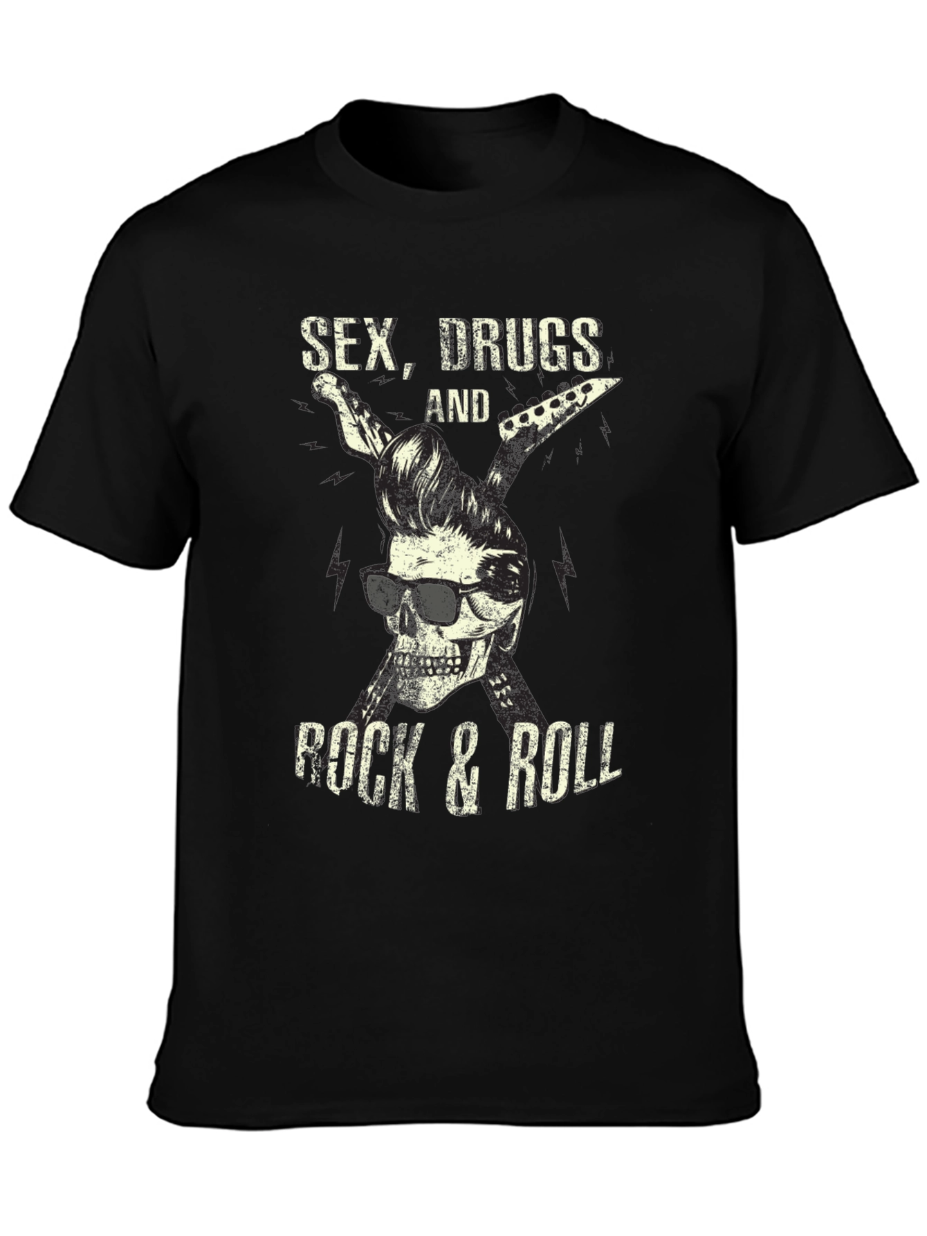 Sex Drugs & Rock n Roll Graphic T-Shirt