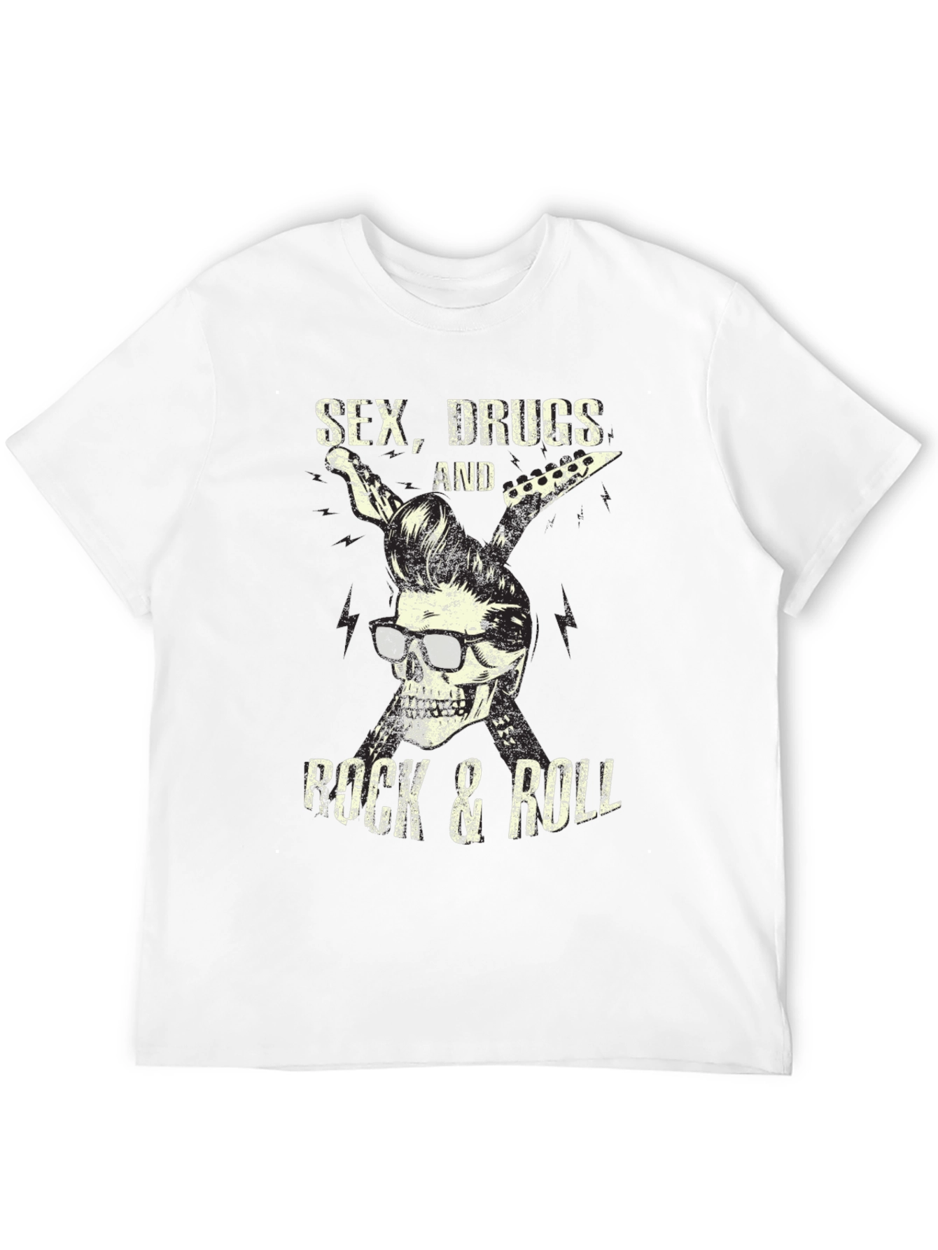 Sex Drugs & Rock n Roll Graphic T-Shirt