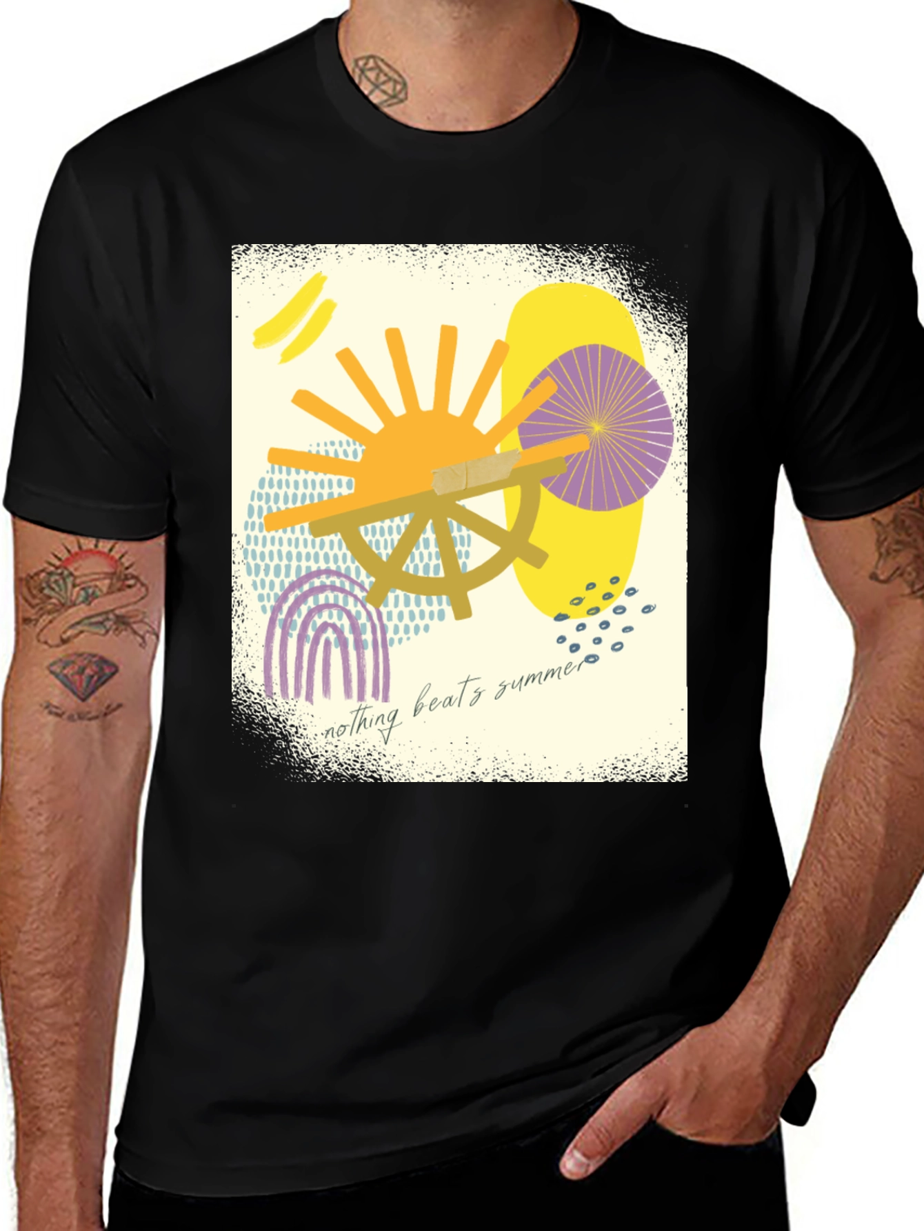 Summer Vibes Graphic Tee - Nothing Beats Summer