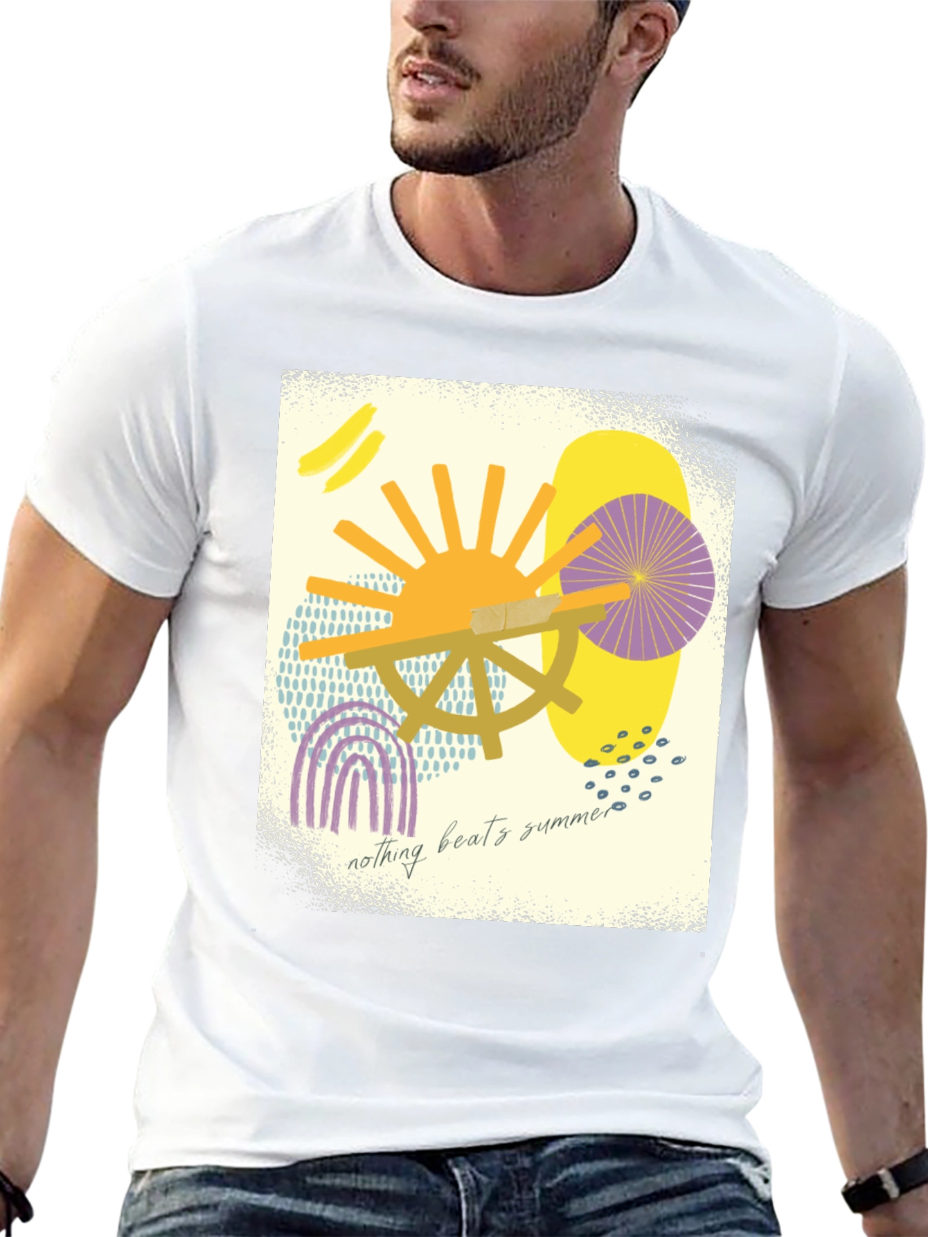Summer Vibes Graphic Tee - Nothing Beats Summer