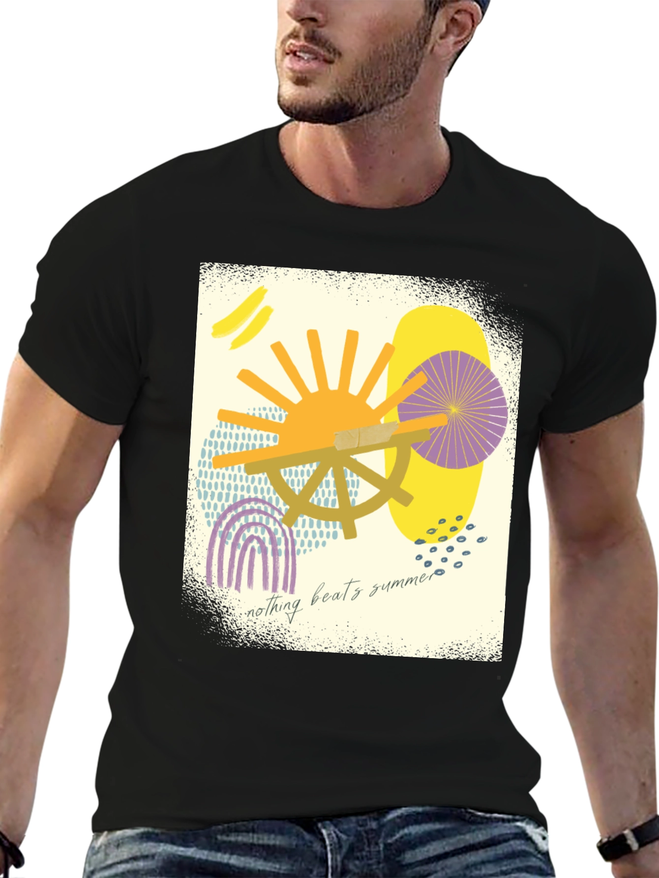 Summer Vibes Graphic Tee - Nothing Beats Summer