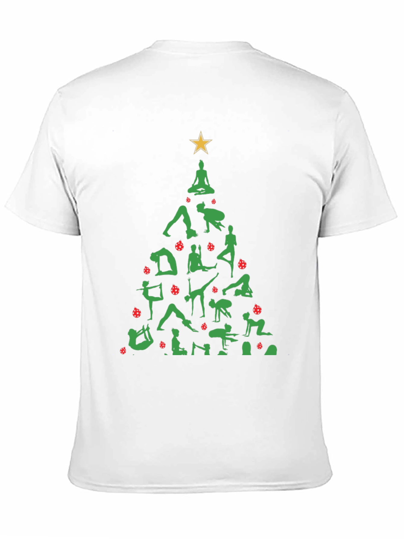 Yoga Christmas Tree T-Shirt - Holiday Fun
