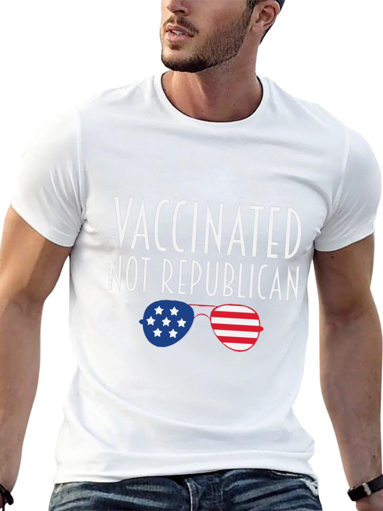 Vaccinated Not Republican T-Shirt