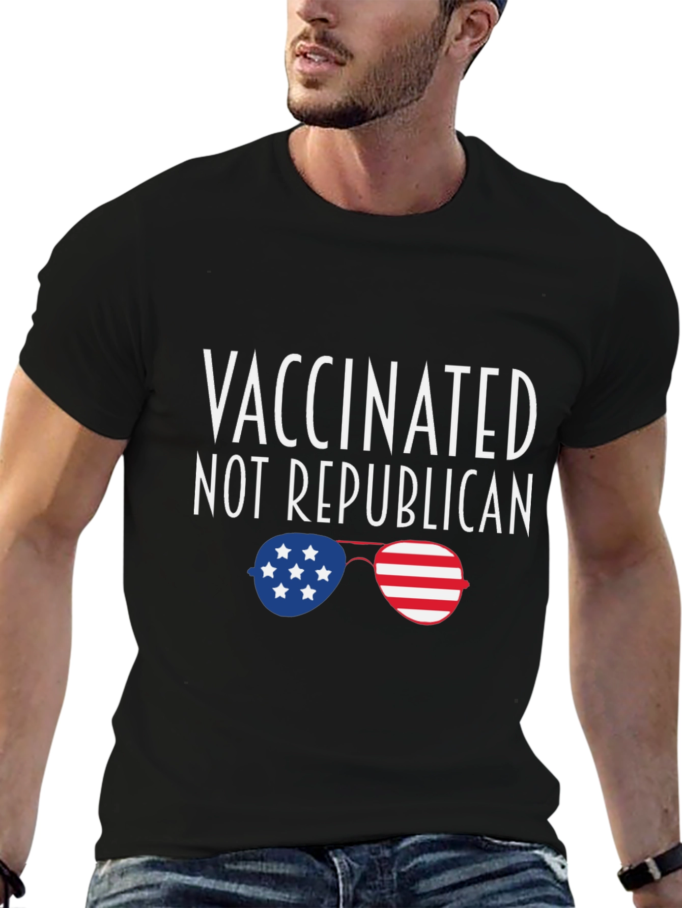 Vaccinated Not Republican T-Shirt